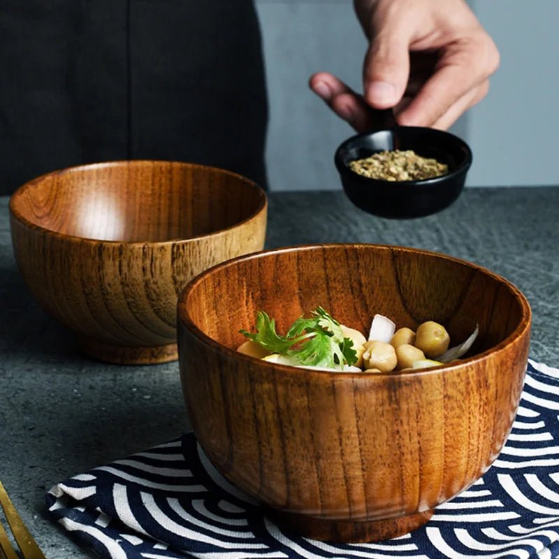 Wooden Rice Bowls – image 4