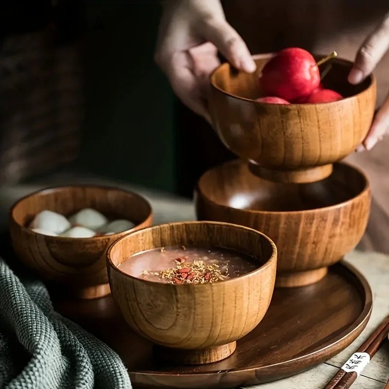 Eco Friendly Wooden Salad Bowl – image 7