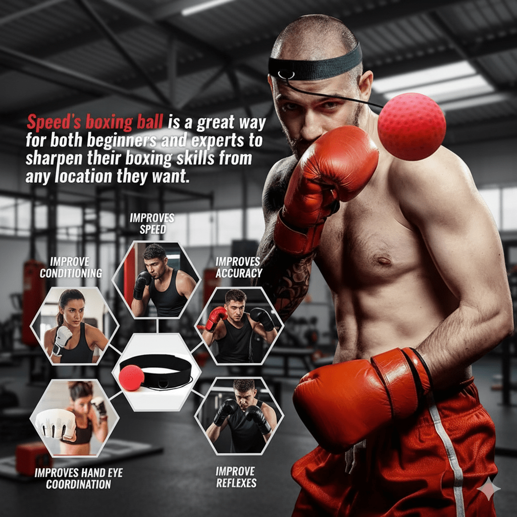 Boxing Reflex Ball, Reaction Ball for Boxing Training