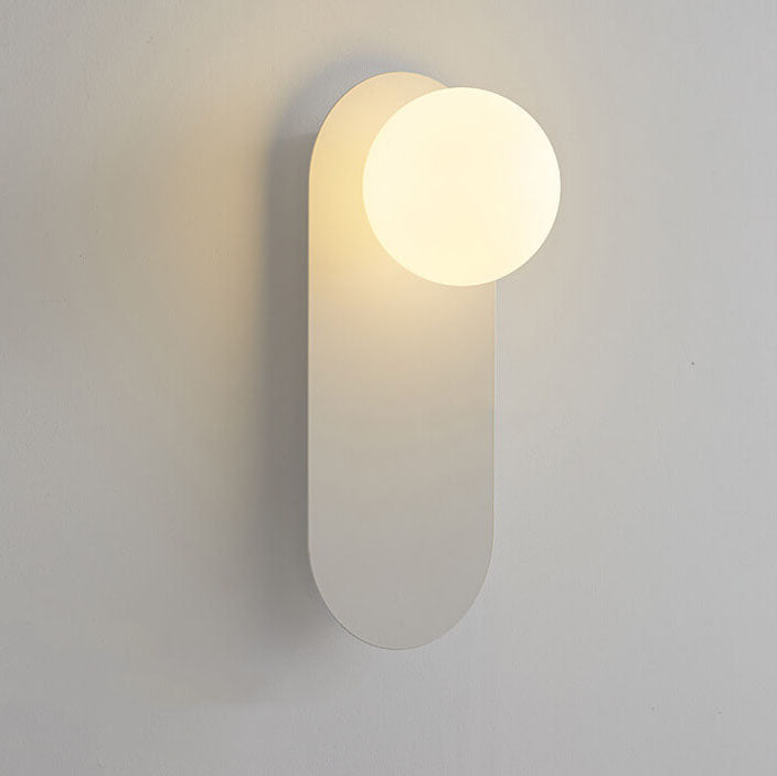 GloboLux | Elegant Minimalist Glass Wall Sconce Lighting Fixture 7