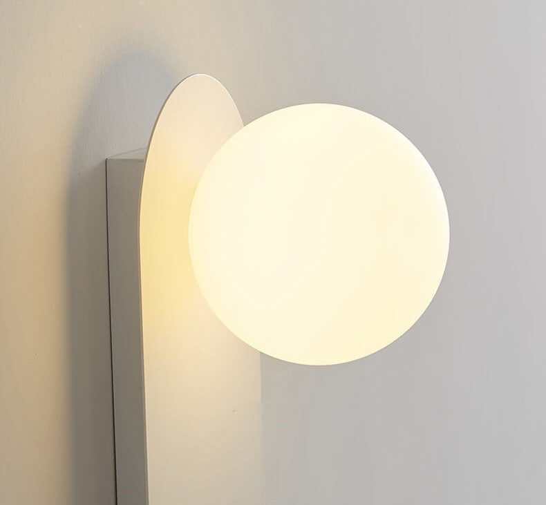 GloboLux | Elegant Minimalist Glass Wall Sconce Lighting Fixture 8