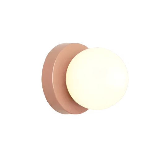 GloboLux | Elegant Minimalist Glass Wall Sconce with LED Light 10