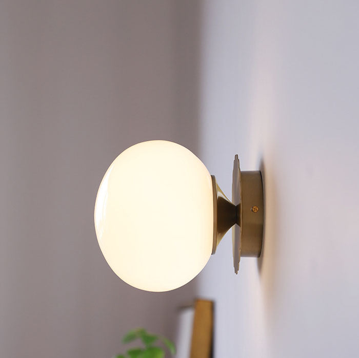 GloboLux | Elegant Modern Minimalist Glass Wall Light Fixture 2