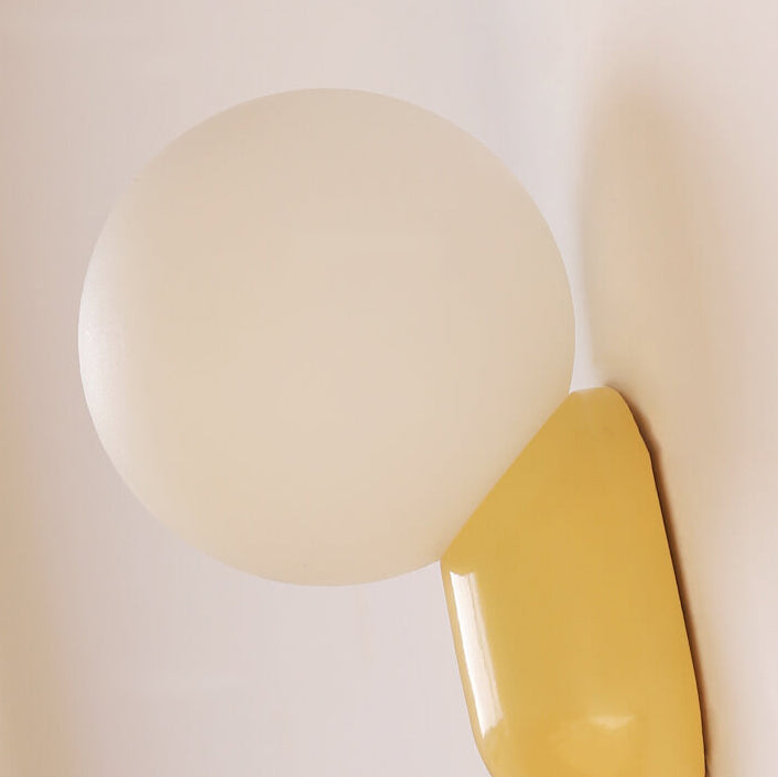 GloboLuxe | Elegant Modern Glass Wall Light Fixture 5