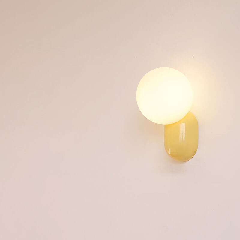 GloboLuxe | Elegant Modern Glass Wall Light Fixture 7