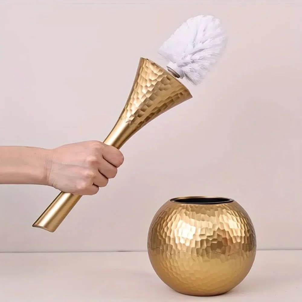 Toilet Brush and Holder, Loo Brush with Stand – image 4