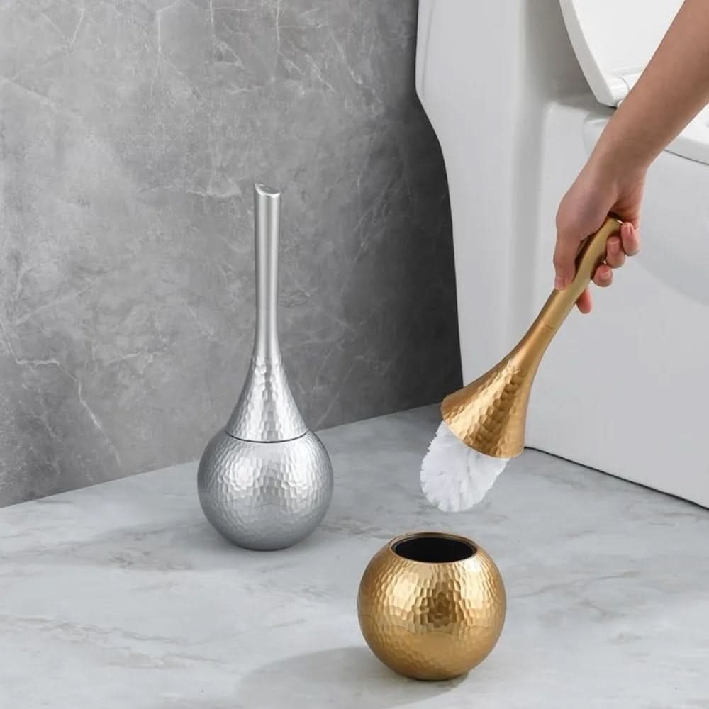 Toilet Brush and Holder, Loo Brush with Stand – image 6