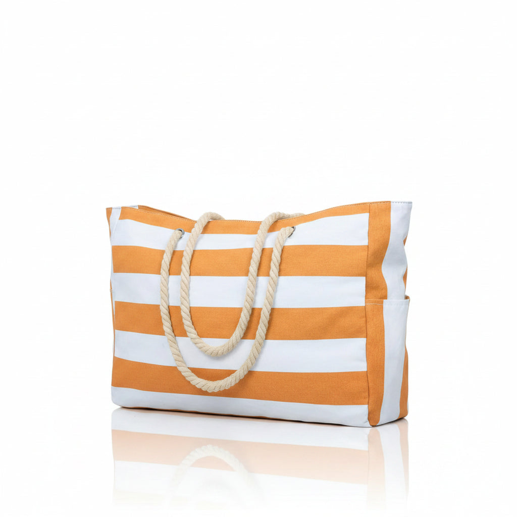 Large Beach Bag with Zip – image 17