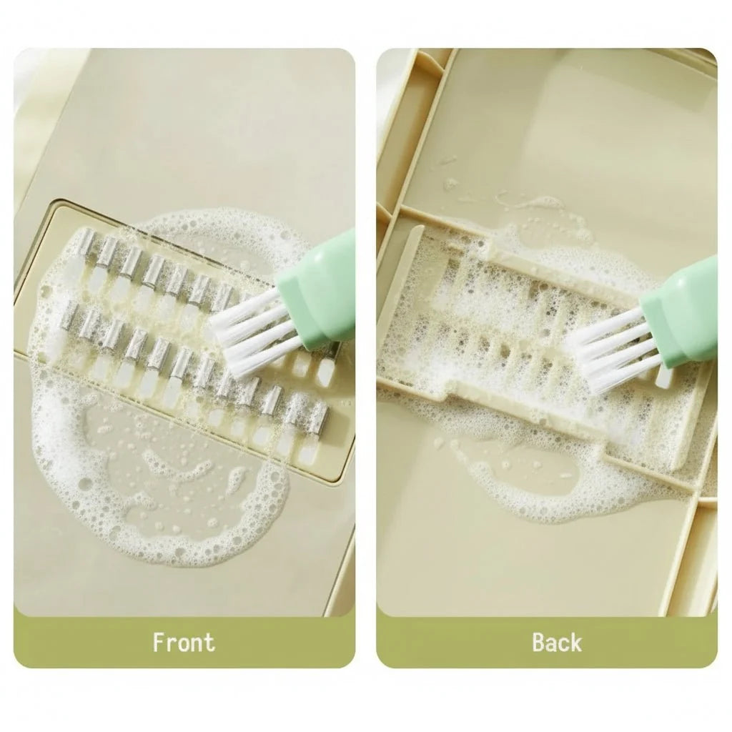 Knife and Cutlery Cleaner, 4 in 1 Knife Cleaning Brush, Double Sided Knife Cleaner with Magnetic Guide, Kitchen Brush_04
