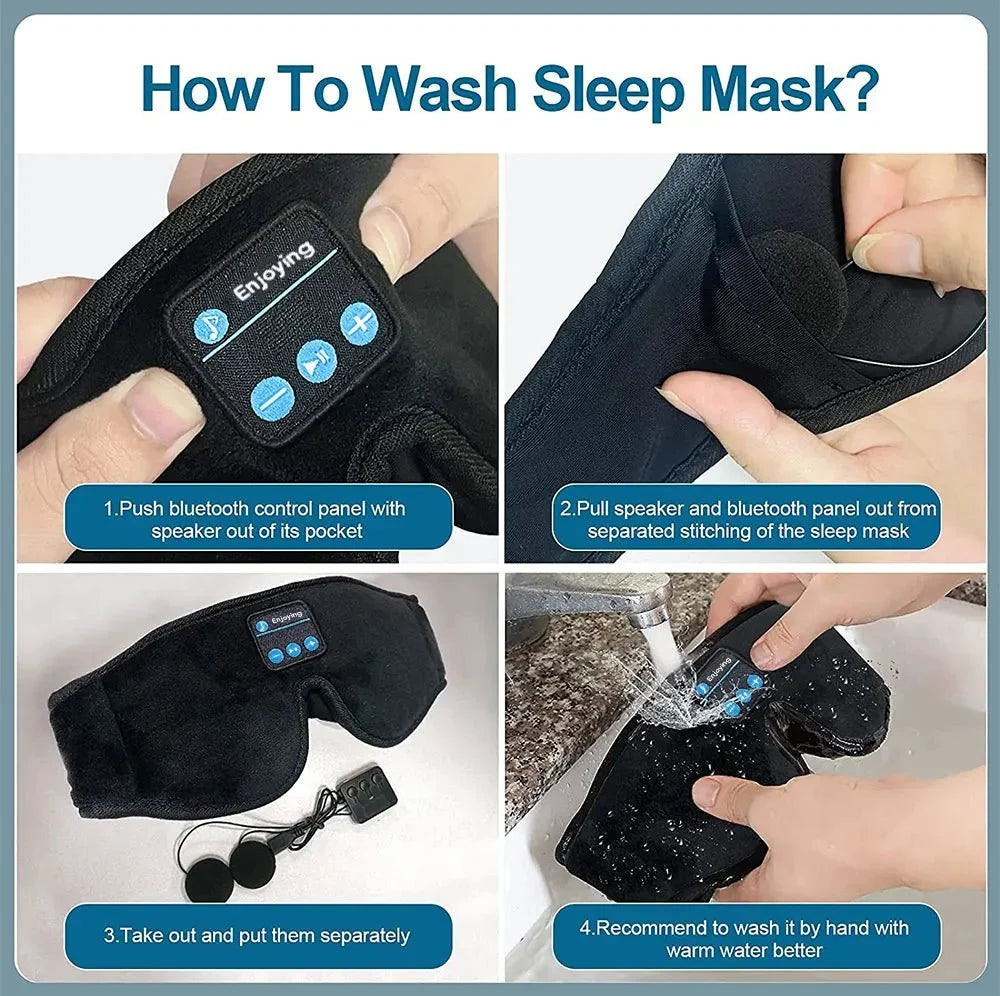 Sleep Mask with Headphones – image 12