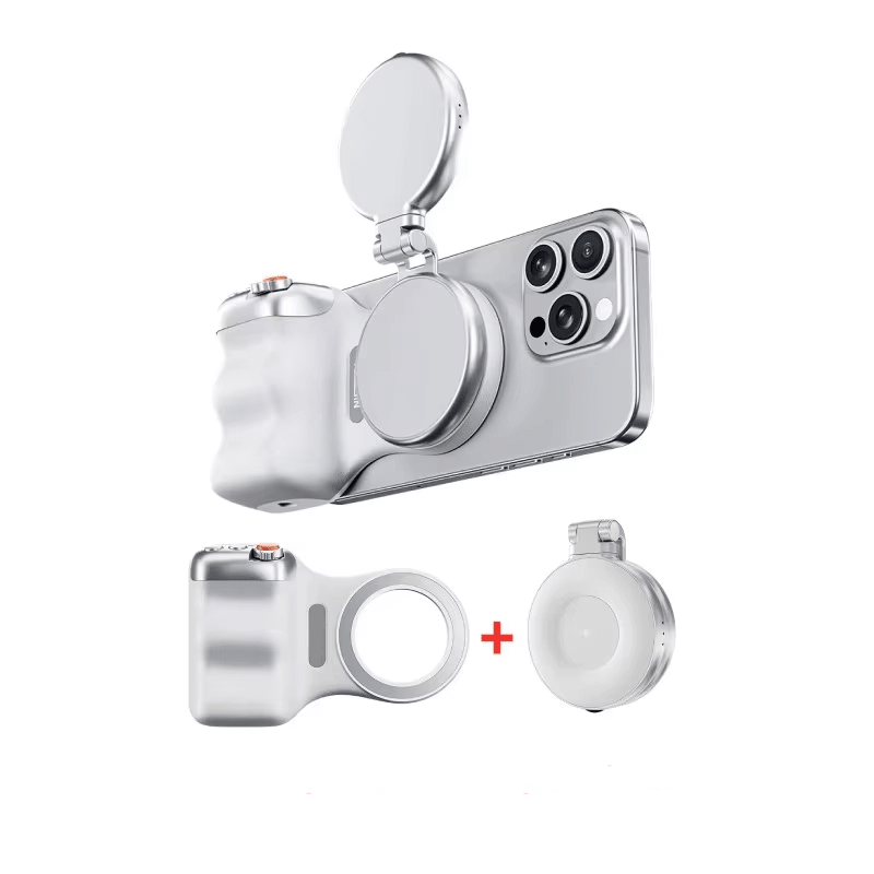 Magnetic Phone Grip with Selfie Light, iPhone Accessories for Selfies – image 11
