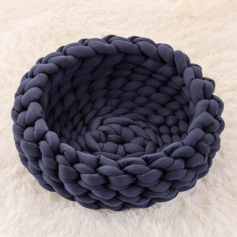 Cat Basket, Calming Pet Bed for Cats and Small Dogs – image 6