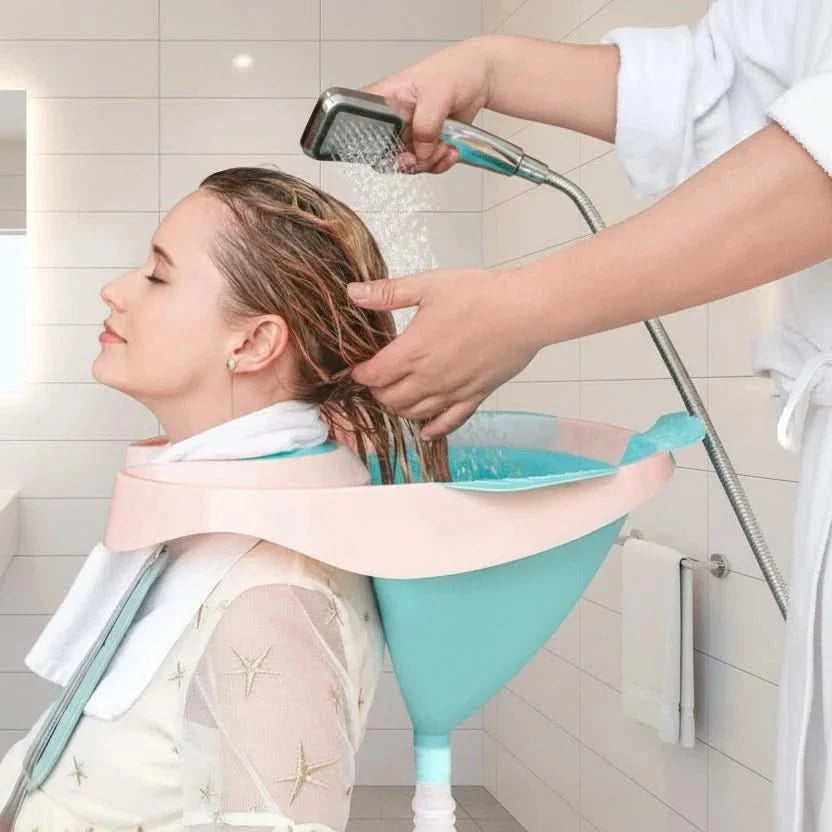 Portable Hair Washing Basins, Foldable Salon Hair Washing Basin, Collapsible Basin for Home and Care Use_00
