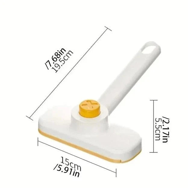 Scrubbing Brush for Kitchen and Bathroom, Bathroom Cleaning Brush with Mop Head – image 7
