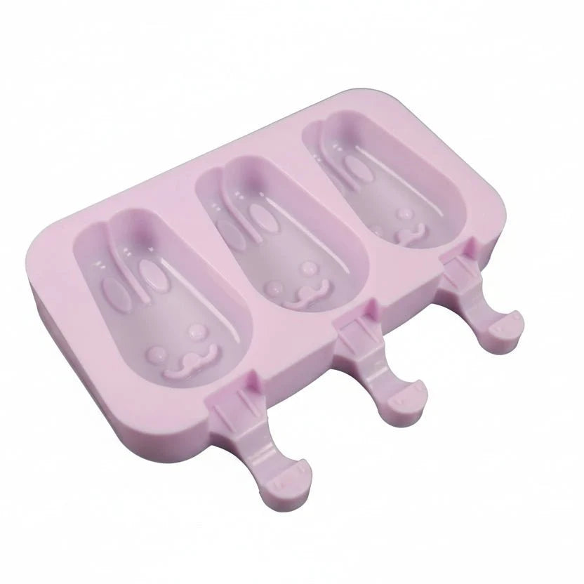 Silicone Ice Lolly Moulds with Handles, Reusable Popsicle Moulds – image 8