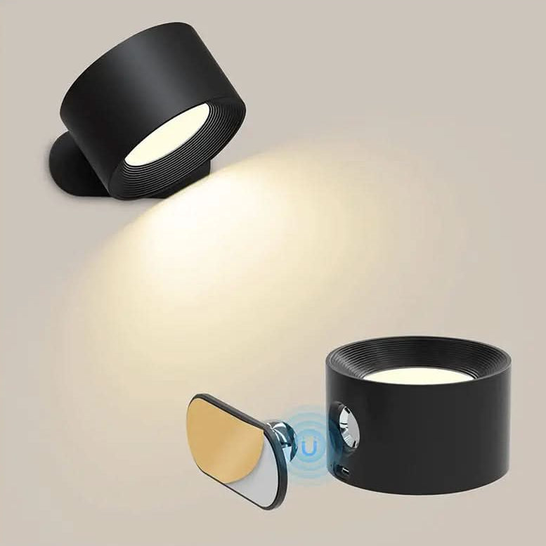 Rechargeable Wall Light, Battery Operated Wall Lights, Wireless Wall Sconce with Touch Dimming, 360 Rotating Night Light_04