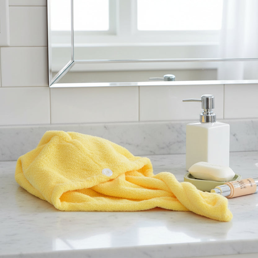 Microfibre Hair Towel Wrap, Hair Turban Towel for Quick Drying, Head Wrap Towel for All Hair Types_01