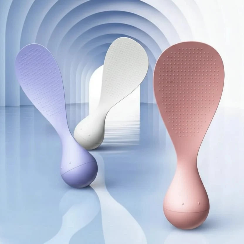 Rice Scoop with PP Handle, Plastic Kitchen Utensils for Side Dishes