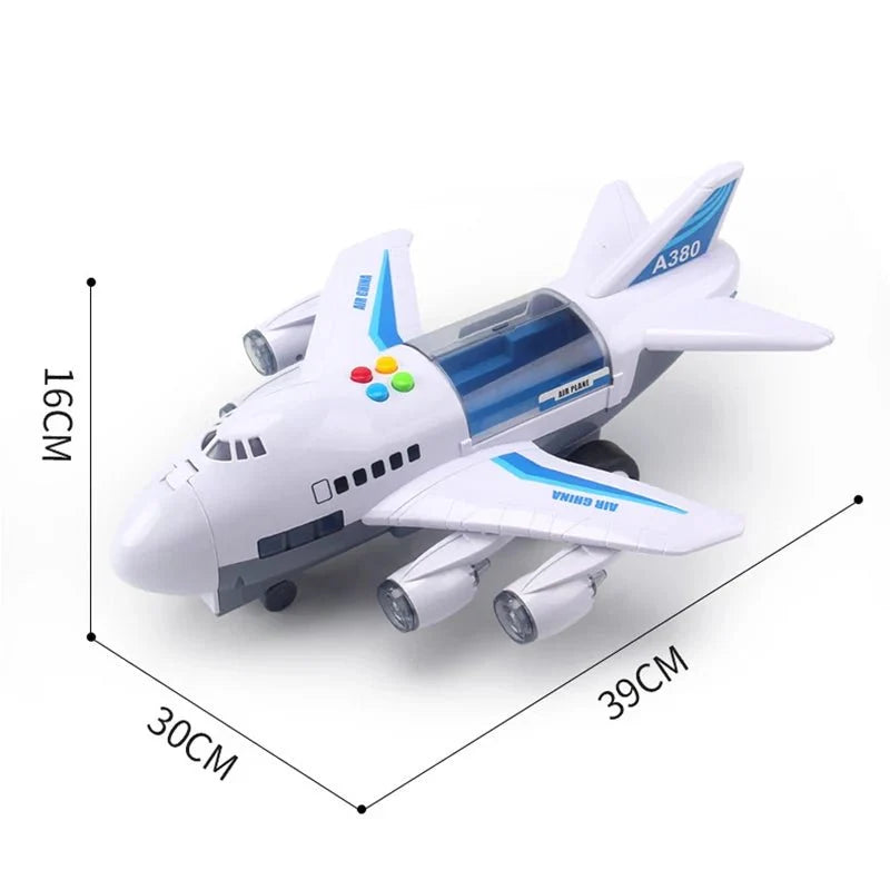 Toy Aeroplane with Music and Lights, Aeroplane Toys for Kids – image 8