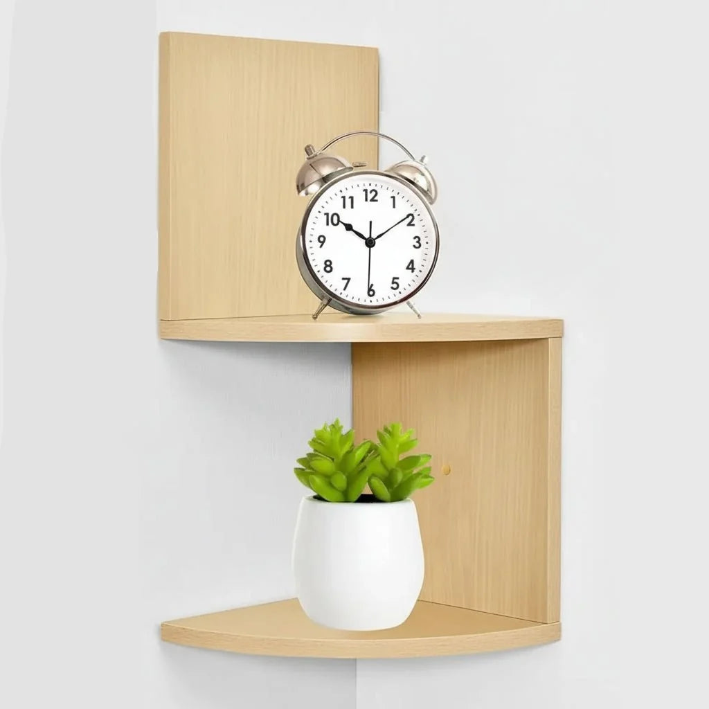 Corner Shelf Wall Mounted, Corner Shelving Unit with Multi Tier Design – image 4