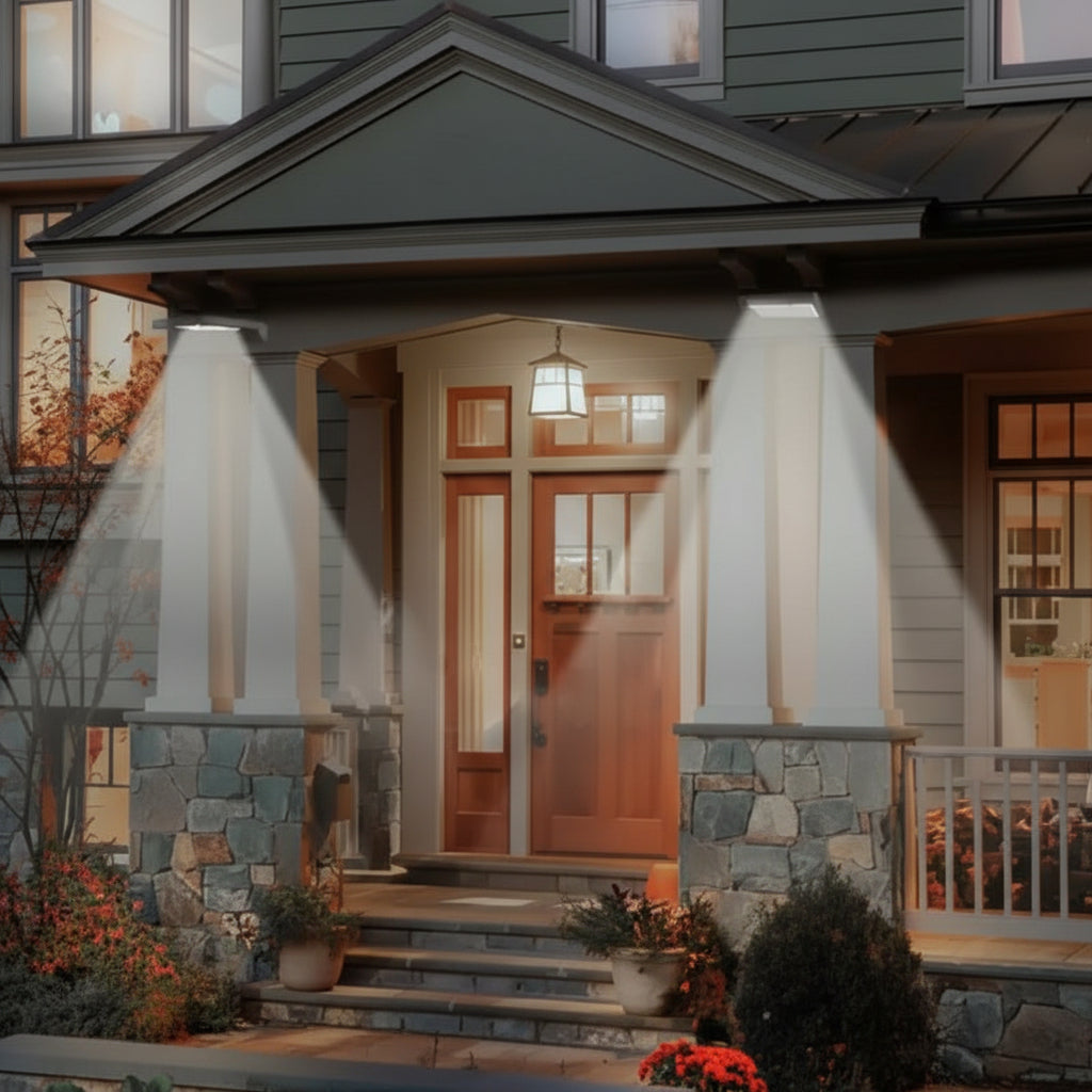 Solar Outdoor Light with Motion Sensor and Remote