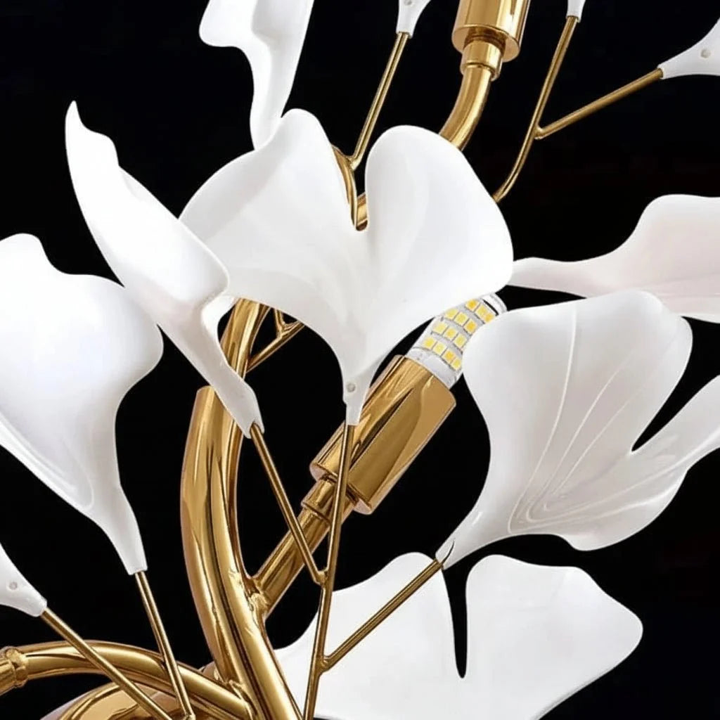 Indoor Wall Lights, Modern LED Wall Sconce with Ginkgo Leaf Design, Living Room Wall Light for Bedroom and Hallway_01