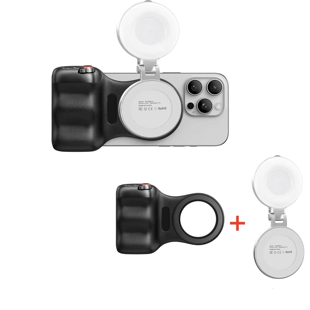 Magnetic Phone Grip with Selfie Light – image 10