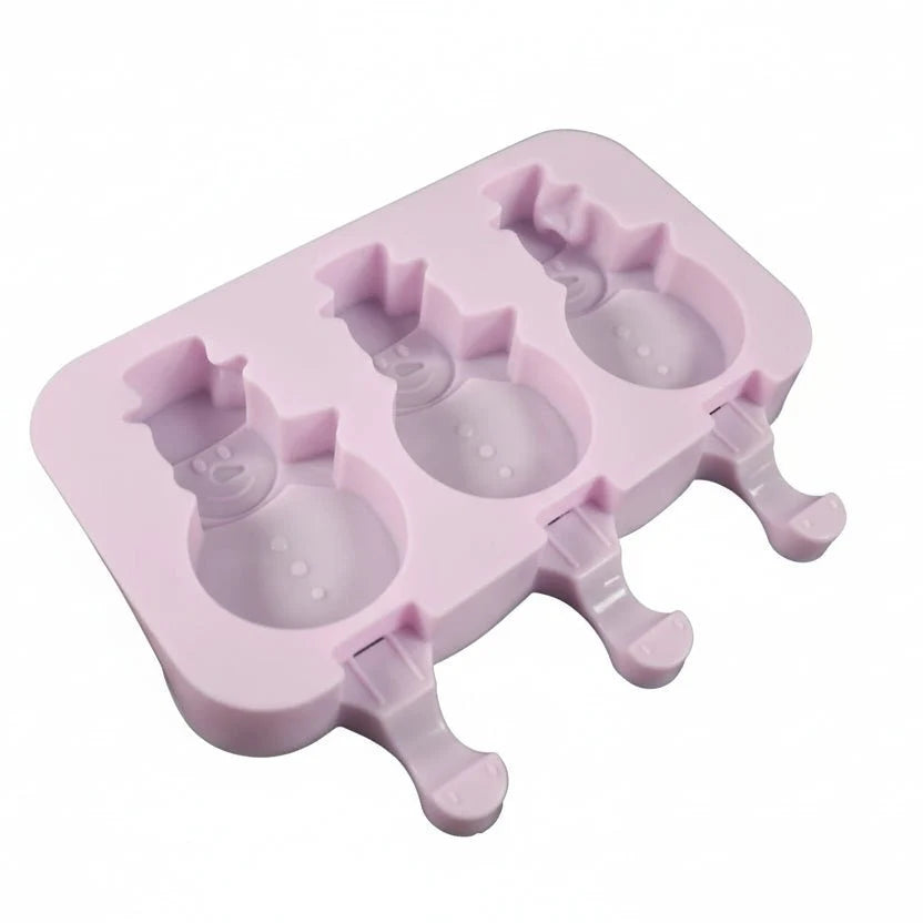 Silicone Ice Lolly Moulds with Handles, Reusable Popsicle Moulds – image 10