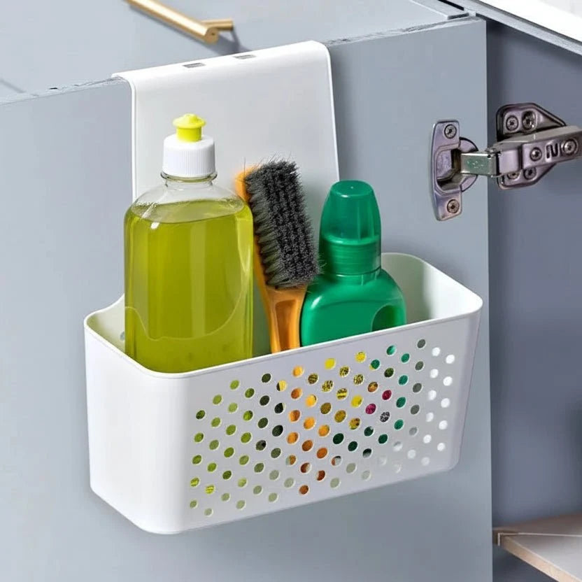 Over Door Storage Basket, Hanging Storage Basket for Kitchen Storage – image 6