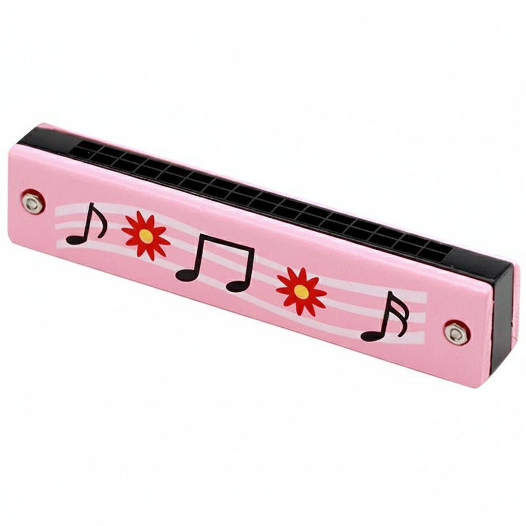 Beginner Harmonica for Kids, Children's Wooden Harmonica, Mini Harmonica for Children Aged 3 and Up, Wooden Musical Toy_08
