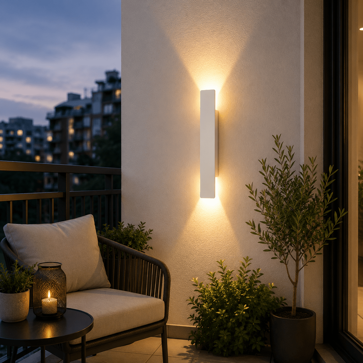 LED Wall Lights Indoor, Outdoor Wall Light for Garden, Exterior Wall Light, Hallway Light and Outdoor Lighting_00