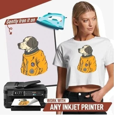 Heat Transfer Paper for Light and Dark Fabrics – image 4