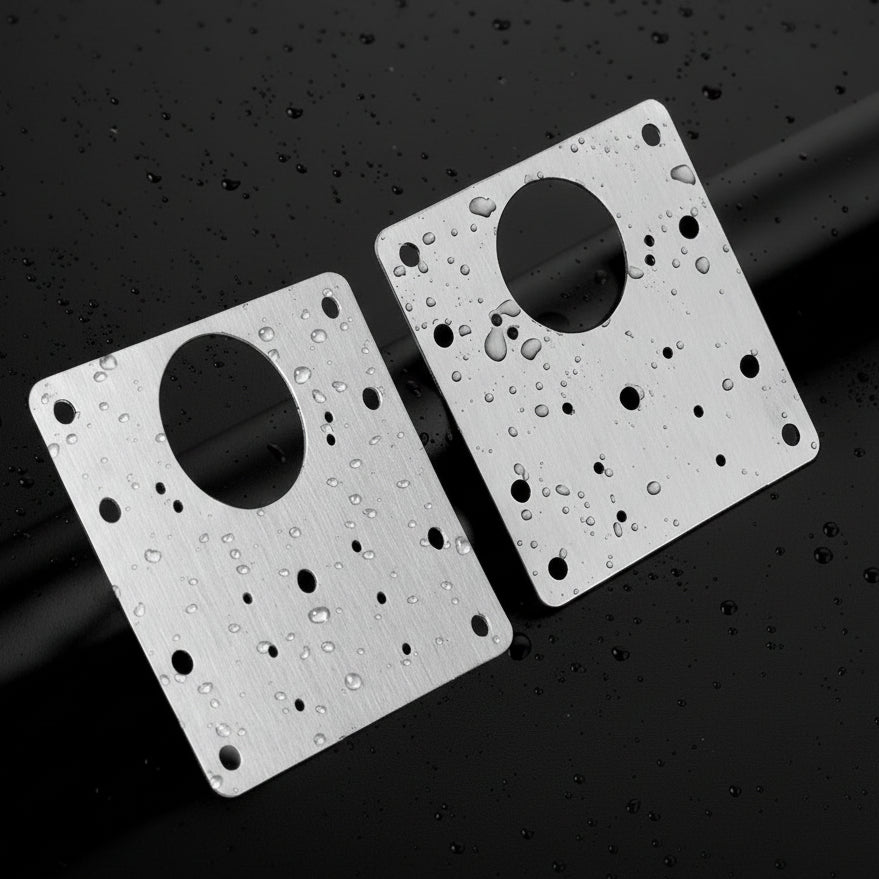 Hinge Repair Plates, Furniture Repair Kit with 8 Screws