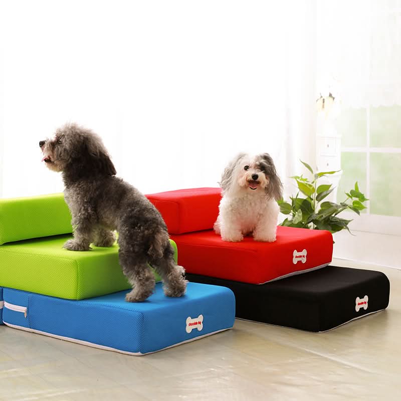 Dog Steps for Bed, Dog Sofa Steps, Dog Stairs with Washable Cover for Small Dogs and Cats_10