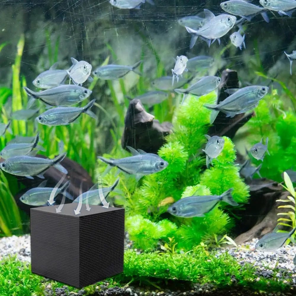 Water Filter Cube for Troughs and Water Tanks, Natural Pond Filter, Activated Carbon Filter for Stables and Farms_06