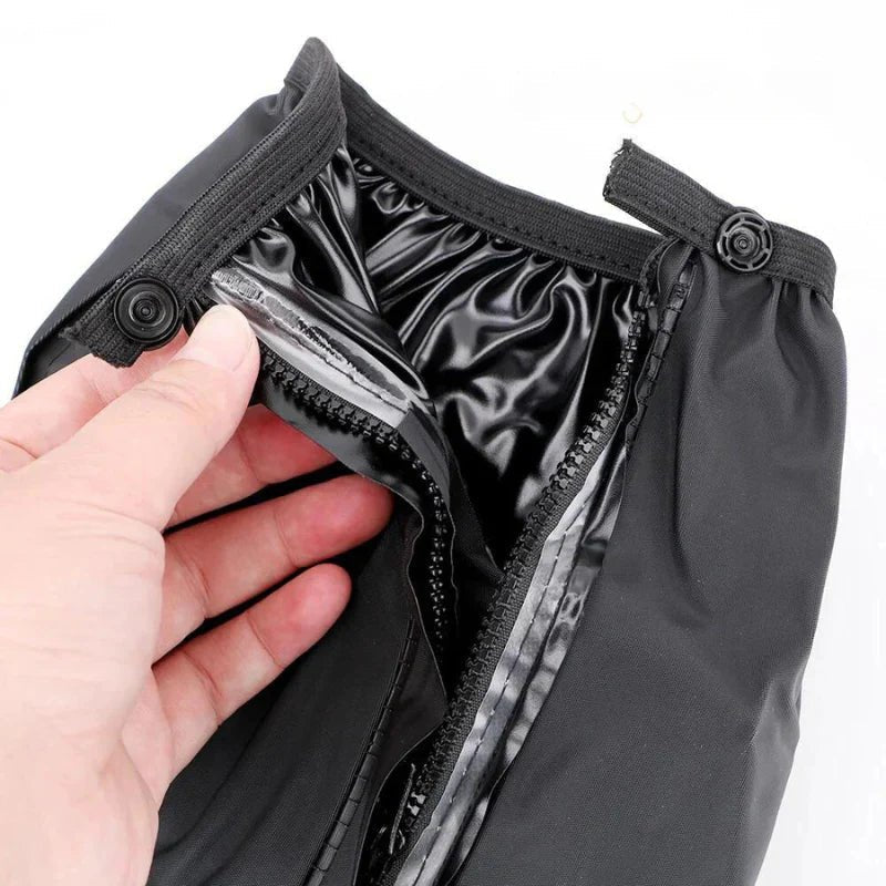 Waterproof Shoe Covers for Rain and Snow, Reusable Silicone Shoe Covers with Non Slip Sole – image 5