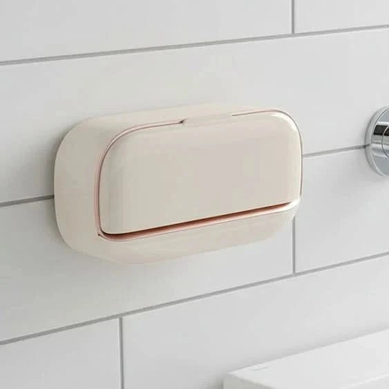 Drain Soap Holder for Bathroom and Kitchen, Draining Soap Dish for Bathroom Storage