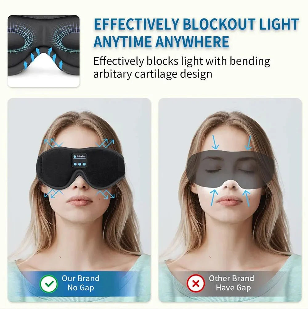 Sleep Mask with Headphones – image 16