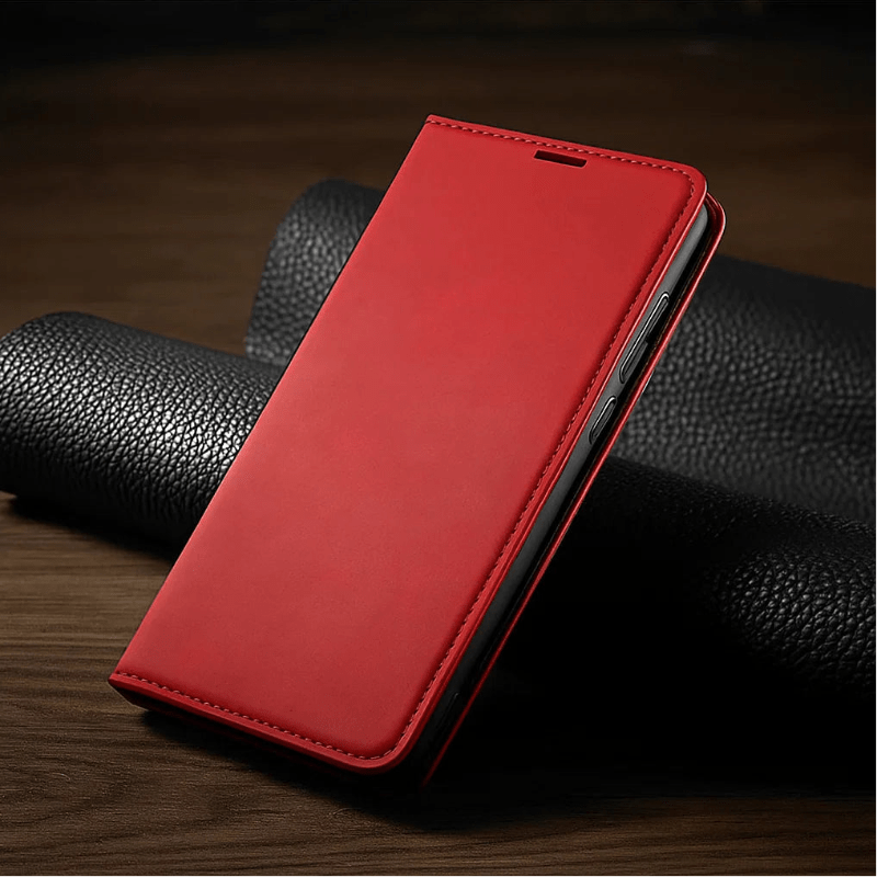 iPhone 17 Phone Case Leather, Magnetic Leather Phone Case for iPhone 15 14 13 12 – image 6