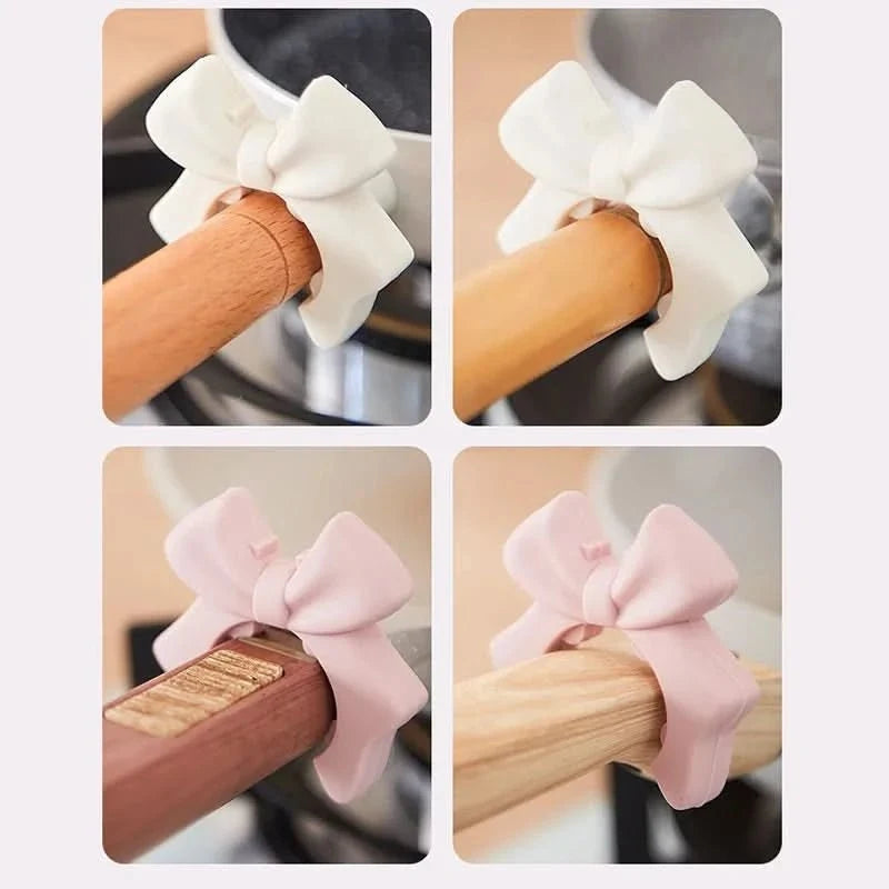 Pot Clip for Spatulas and Spoons, Kitchen Utensil Holder for Pot Rim – image 6