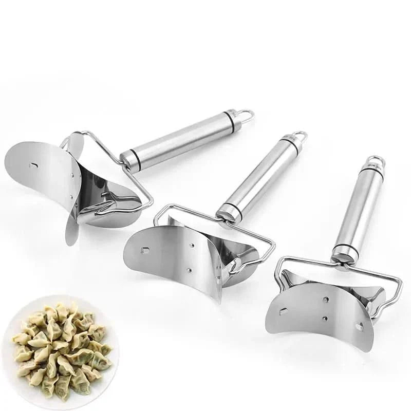 Stainless Steel Dumpling Maker with Handle, Kitchen Utensils – image 5