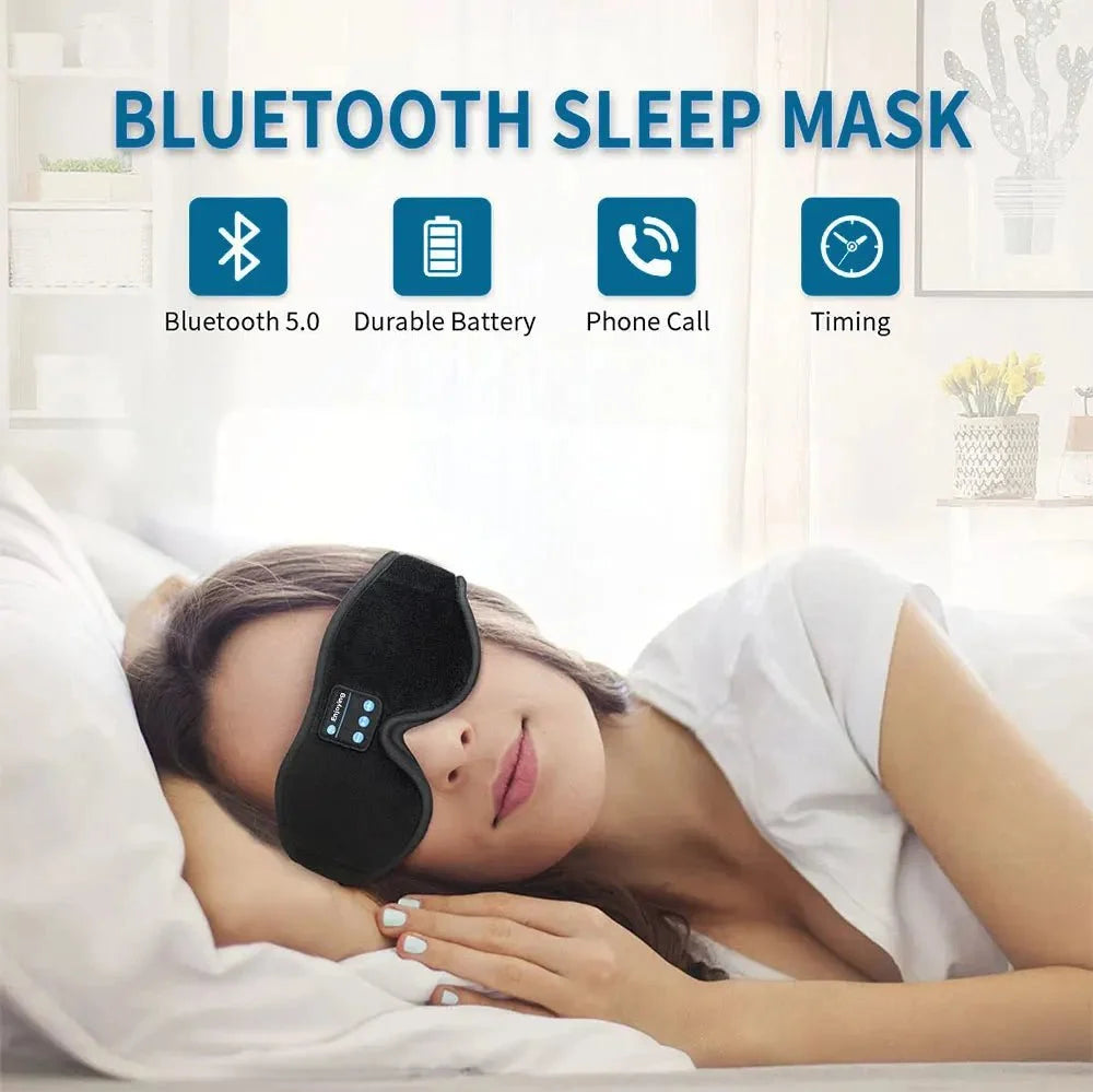 Eye Mask for Sleeping, Sleep Mask with Headphones – image 17
