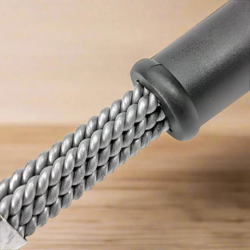 BBQ Cleaning Brush, Bristle Free Grill Brush with Scraper, Stainless Steel BBQ Grill Cleaner, BBQ Accessories_03