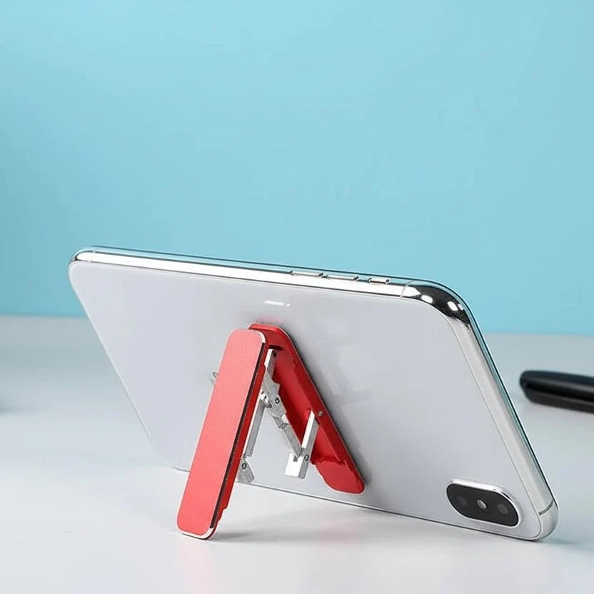 Phone Holder for Desk, Mini Phone Stand in Carbon Steel