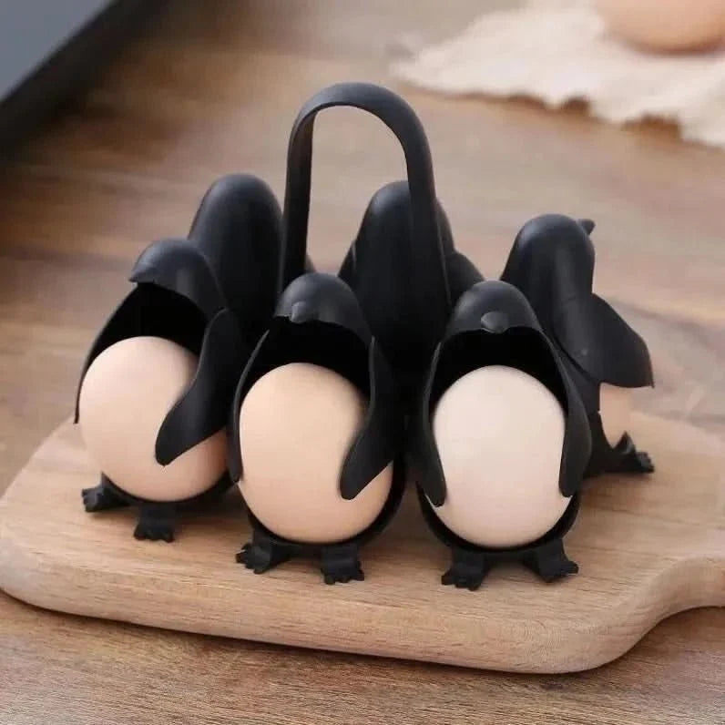 Egg Cooker Heat Resistant with 6 Egg Compartments