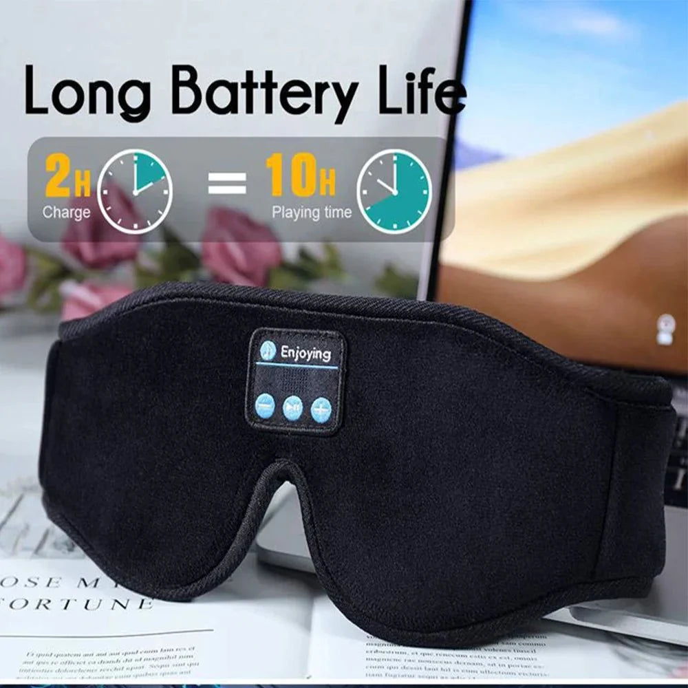 Eye Mask for Sleeping, Sleep Mask with Headphones – image 5