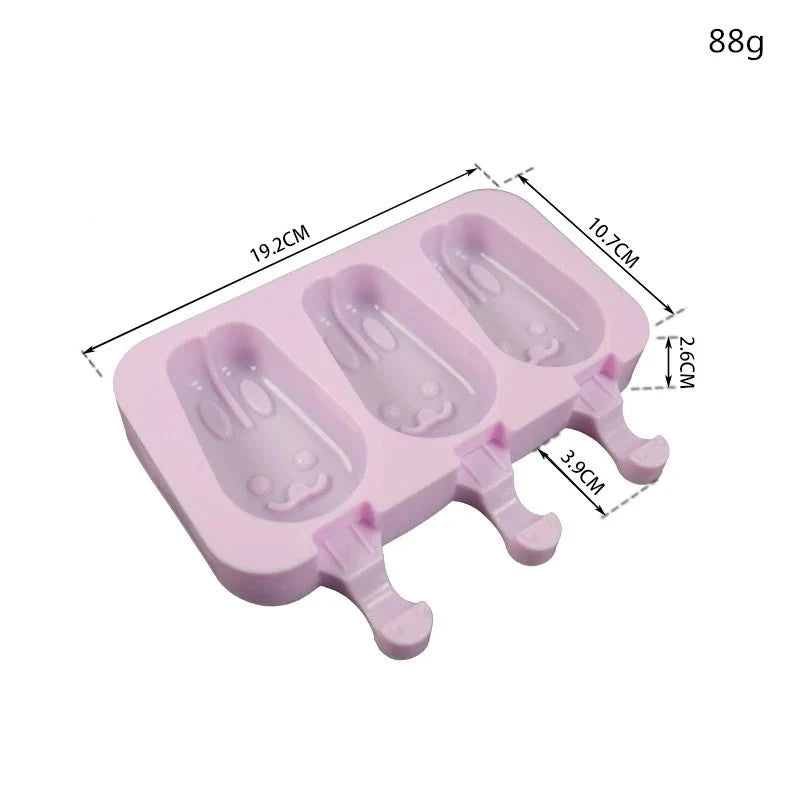 Silicone Ice Lolly Moulds with Handles, Ice Lolly Maker for Homemade Ice Lollies – image 13