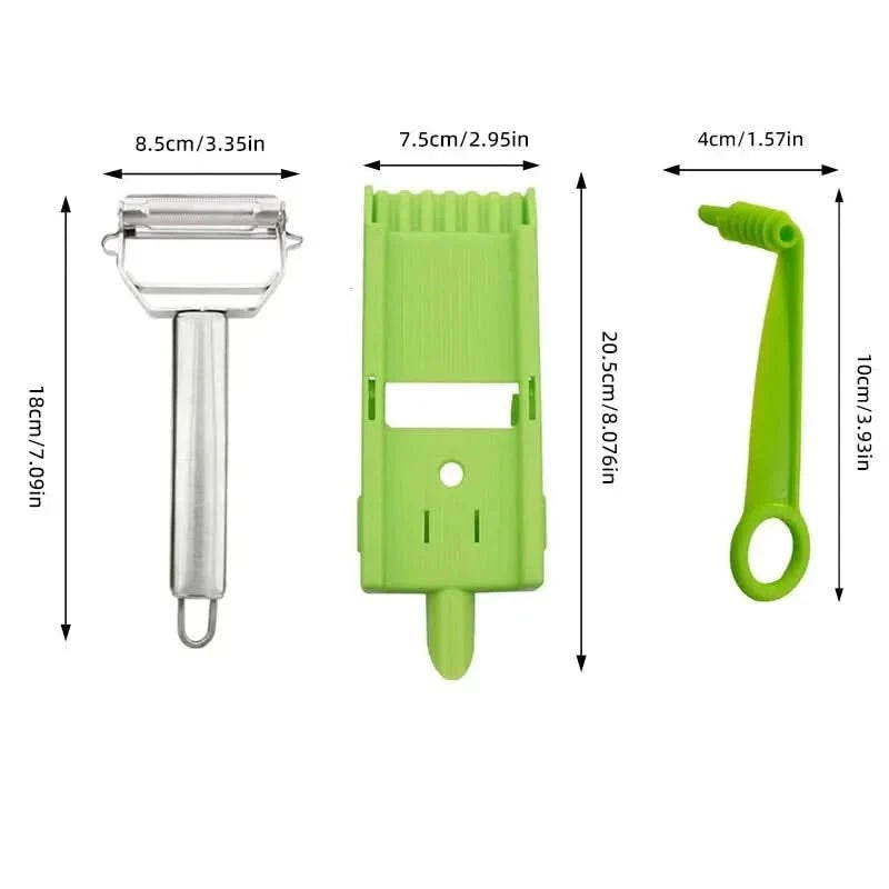 Stainless Steel Potato Peeler, Vegetable Peeler with Cutting Function for Fruit and Veg, Kitchen Accessories_05
