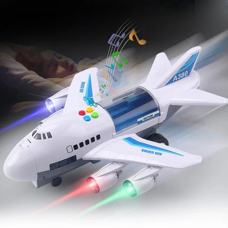 Toy Aeroplane with Music and Lights, Toys for 3 Year Olds – image 6