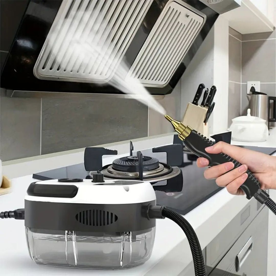 Handheld Steam Cleaner 2500 W, Steam Cleaner for Floors and Grout, Window Steam Cleaner with 1.1 l Tank